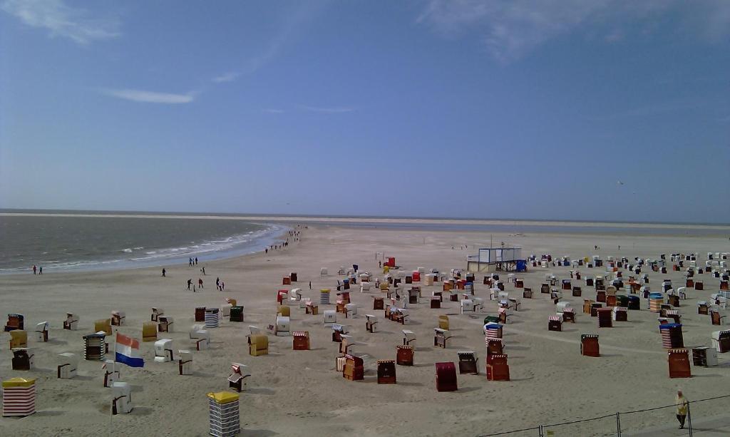 Hotel Strandvilla Janine 보르쿰 외부 사진