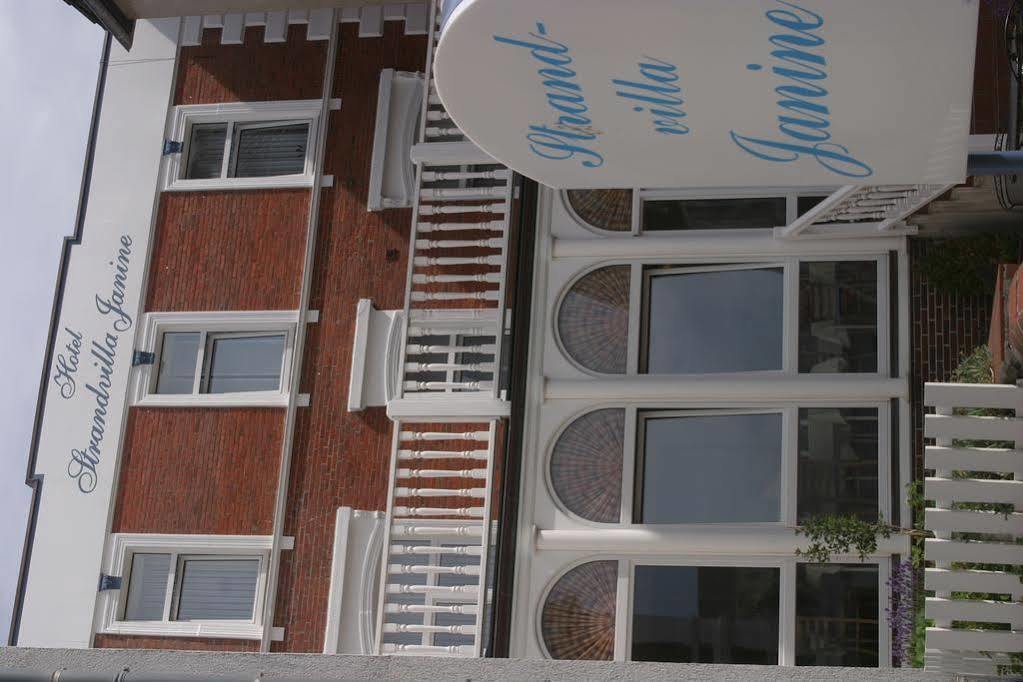 Hotel Strandvilla Janine 보르쿰 외부 사진